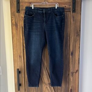 EUC Judy Blue Dark Blue Denim Stretch Jeans